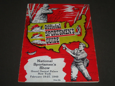 1949 FEBRUARY 19-27 OFFICIAL SPORTSMEN'S SHOW PROGRAM - ST 5224