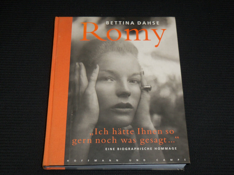 2002 ROMY HARDCOVER BOOK BY BETTINA DAHSE - GREAT PHOTOS - R 719P