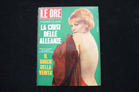 1965 JANUARY 21 LE ORE MAGAZINE - KIM NOVAK COVER - E 25895