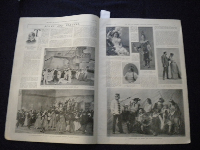 1899 DEC 16 THE MAIL AND EXPRESS MAGAZINE - A DREAM OF DECEMBER - B 676A