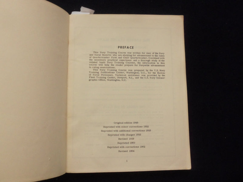 1964-1968 BUREAU OF NAVAL PERSONNEL TRAINING GUIDES BOOKS - LOT OF 3 - KD 8683