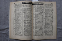 1961 AUGUST UNE SEMAINE DE PARIS MAGAZINE - FRENCH TEXT - K 3454