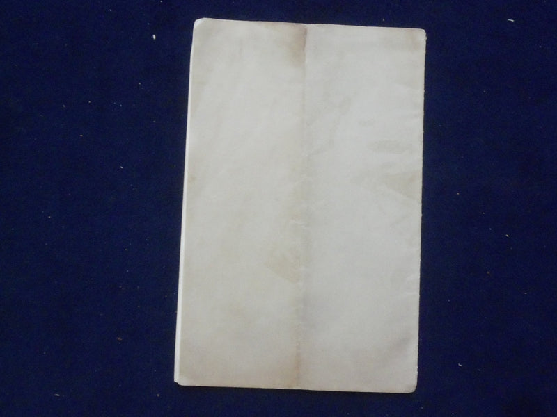 1885 HENRIETTA HICKS FUNERAL SERMON SOFTCOVER BOOKLET-TRANSYLVANIA INST. - K 224