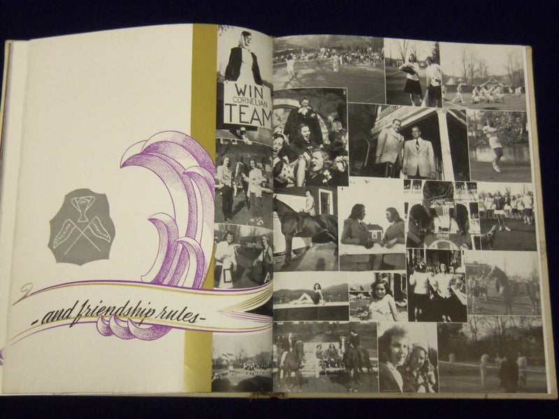 1947 THE MAID OF THE MOUNTAINS SOUTH VIRGINIA UNIVERSITY YEARBOOK VISTA - YB 676