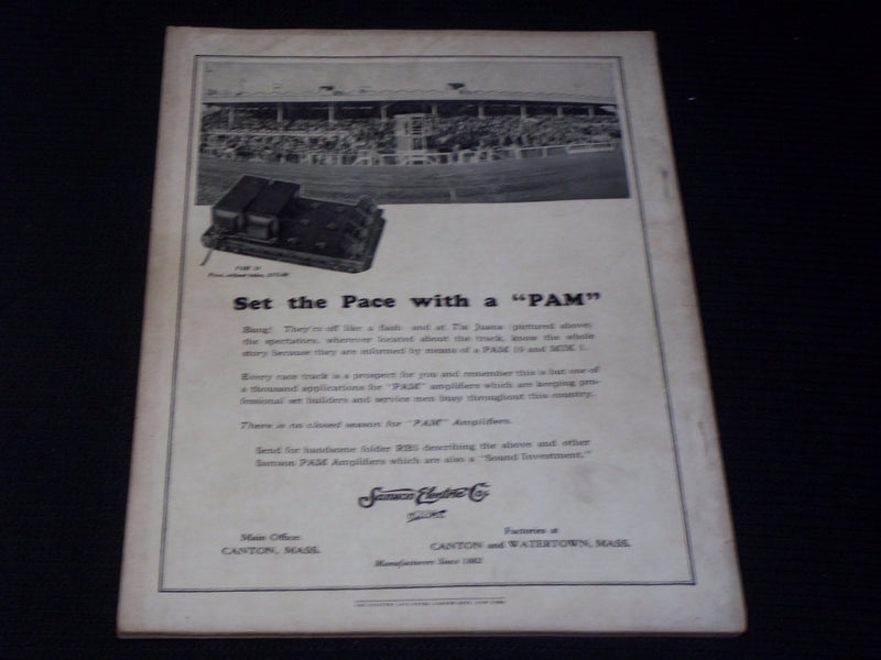 1929 MARCH RADIO BROADCAST MAGAZINE - SERVICEMAN STUDY FRONT COVER - E 6274
