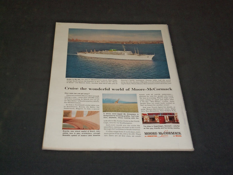 1961 MARCH 4 THE NEW YORKER MAGAZINE - ILLUSTRATED COVER - NY 759