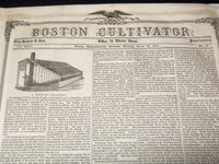 1862 MARCH 29 USS. MONITOR ILLUSTRATION - BOSTON CULTIVATOR NEWSPAPER - NP 4502A