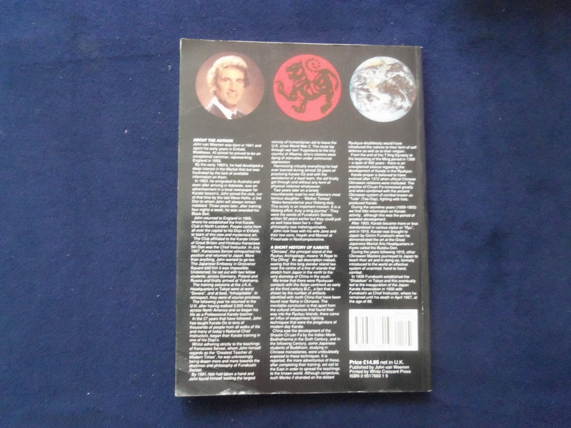 1996 ADVANCED SHOTOKAN KARATE KATA SOFTCOVER BOOK BY JOHN VAN WEENEN - KD 8821