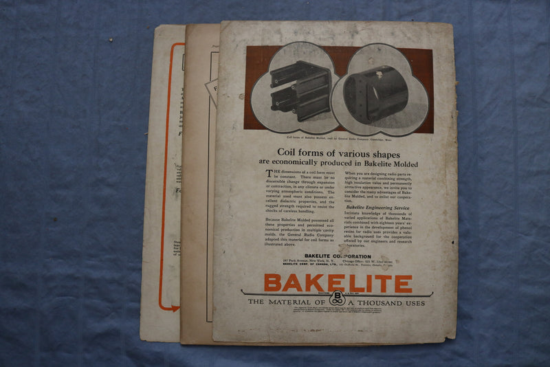 1928 MAY RADIO ENGINEERING MAGAZINE - RMA CONVENTION COVER - ST 1767B