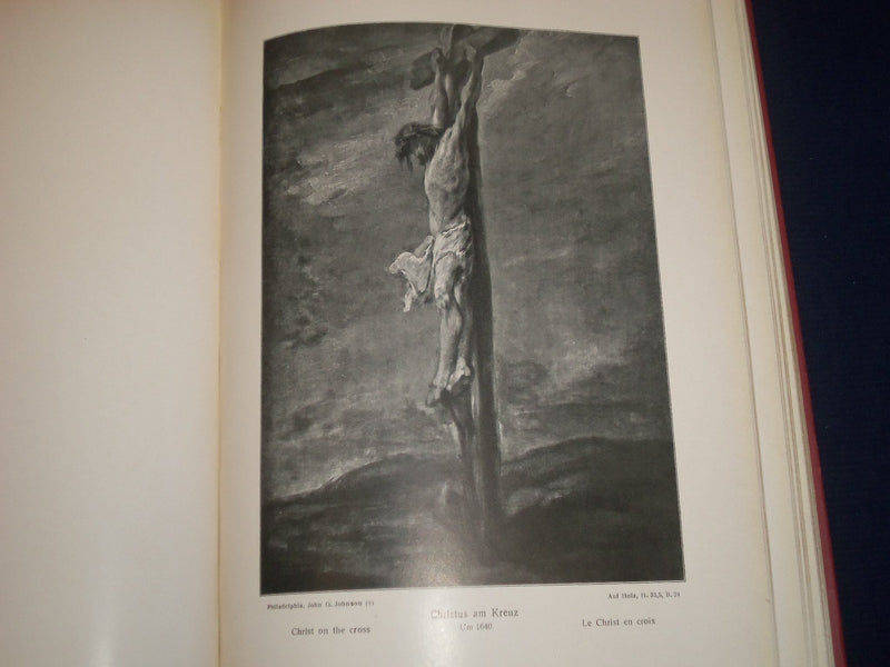 1921 REMBRANDT WIEDERGEFUNDENE GEMALDE VOLUME BY WILHELM VALENTINER - KD 1172