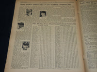 1941 AUGUST 3 PM'S WEEKLY NEWSPAPER - JAPS IN HAWAII TO RESIST U. S. A - NP 4928