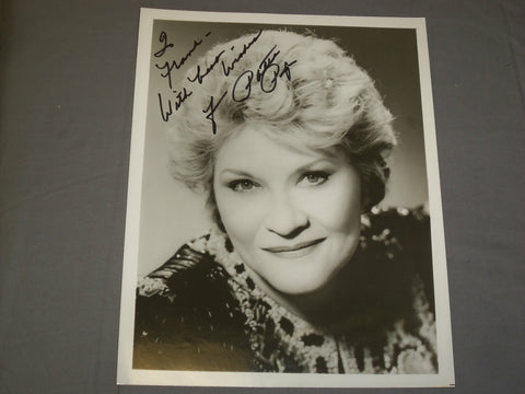 PATTI PAGE 8 X 10 AUTOGRAPHED PHOTO - J 4044