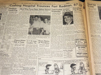 1945 JANUARY 29 NEW BEDFORD STANDARD TIMES - SECRECY SURROUNDS BLAST - NT 8905