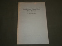 1931 QUICK-WATER CANOE RUNS NEAR BOSTON BOOK BY THOMAS D. CABOT - J 4778