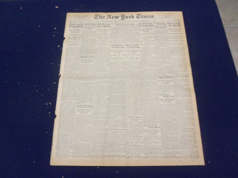 1916 JANUARY 23 NEW YORK TIMES - 6 DIE IN TRAIN HIT BY AVALANCHE - NT 9068