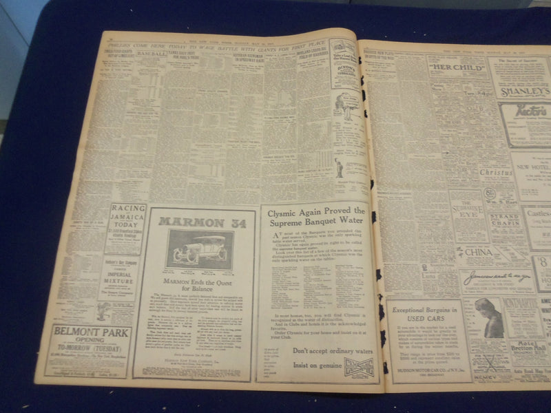 1917 MAY 28 NEW YORK TIMES - CLEMENCEAU PLEADS FOR COL. ROOSEVELT - NT 9145
