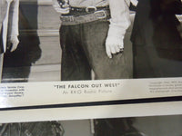 1944 THE FALCON OUT WEST MOVIE STILLS LOT OF 4 - 8x10 - #72