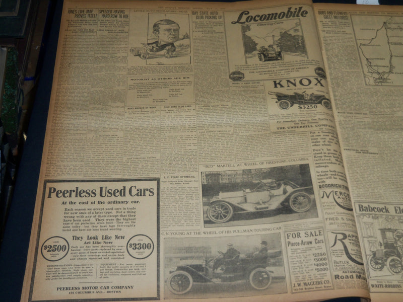 1910 MAY 1 THE BOSTON HERALD - JOHN L. WRITES ABOUT JEFFRIES & JOHNSON - BH 362