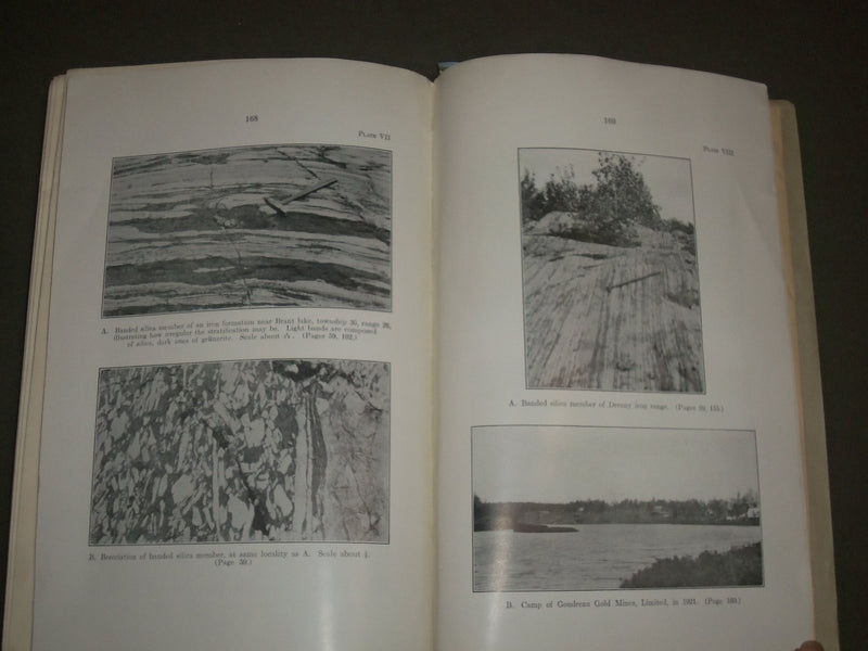1926 MICHIPICOTEN IRON RANGES GEOLOGICAL SURVEY MEMOIR 147 - CANADA - KD 4516