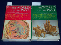 1963 THE WORLD OF THE PAST BY JACQUETTA HAWKES LOT OF 2 VOLUMES - KD 3572