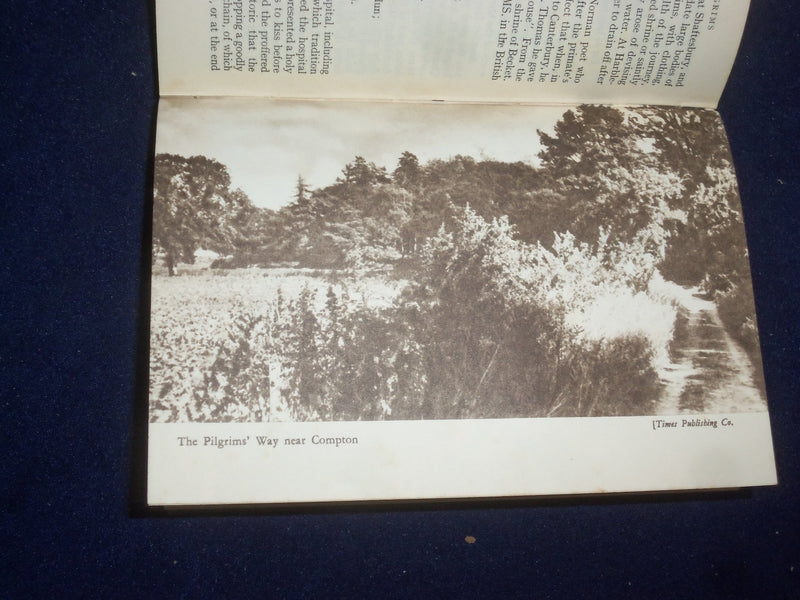 1911 IN THE STEPS OF PILGRIMS HARDCOVER BOOK BY SIDNEY HEATH - KD 8790