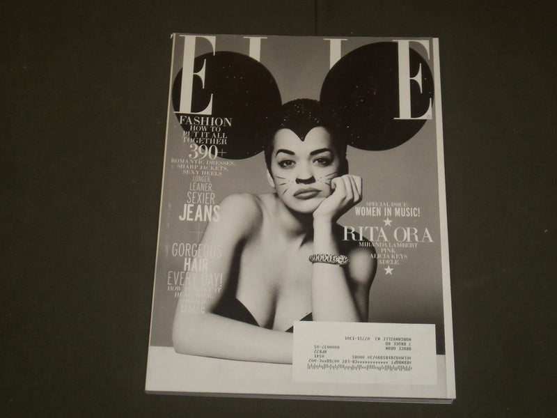 2013 MAY ELLE MAGAZINE - RITA ORA COVER - B 1900