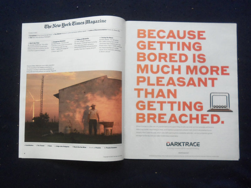 2022 OCTOBER 9 THE NEW YORK TIMES MAGAZINE - ABORTION IS HUMAN RIGHT - SP 4781U