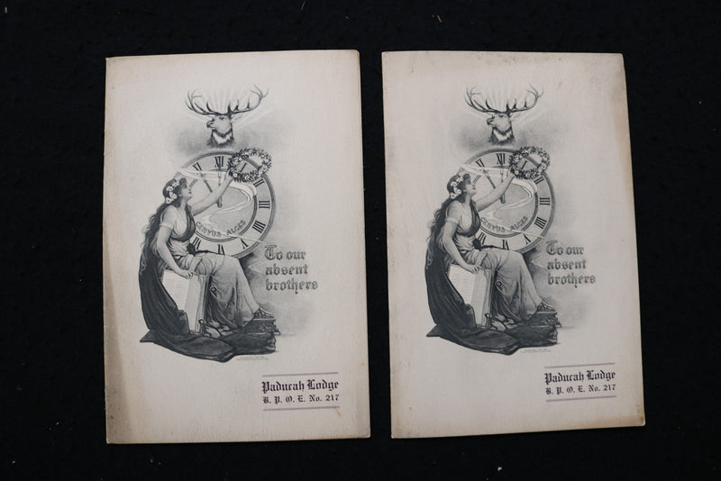 1903-1928 B.P.O. OF ELKS MEMORIAL PROGRAMS - LOT OF 17 - K 3052