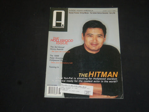 1996 JUNE/JULY A. MAGAZINE: INSIDE ASIAN AMERICA - CHOW YUN-FAT - SP 7441