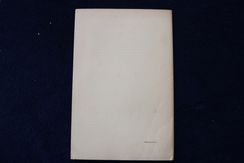 1938 WHERE DOES STEEL STAND? SOFTCOVER - THREE LEADERS SPEAK - K 1579