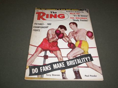 1962 JUNE THE RING MAGAZINE - TERRY DOWNES AND PAUL PENDER - SP 5288