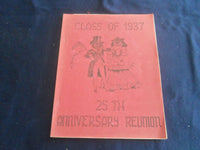 1937 ROCKFORD HIGH SCHOOL 25TH ANNIVERSARY REUNION 1962 - ROCKFORD, IL - YB 2720