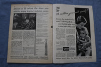 1933 FEBRUARY COSMOPOLITAN MAGAZINE -HARRISON FISHER COVER- GREAT ADS - ST 1001V
