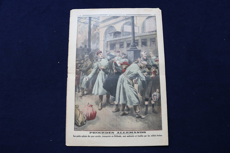 1917 MAR 11 LE PETIT JOURNAL SUPPLEMENT ILLUSTRE MAGAZINE -GEN GUILLEMIN-NP 8800