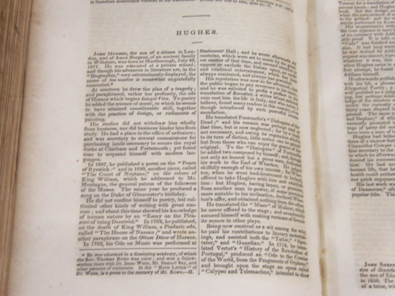 1835 THE WORKS OF SAMUEL JOHNSON IN 2 VOLUMES BY AUTHUR MURPHY - KD 4341