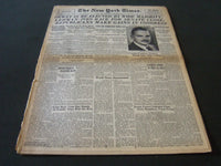 1946 NOVEMBER 6 NEW YORK TIMES - DEWEY IS RE-ELECTED BY WIDE MAJORITY - NT 5914