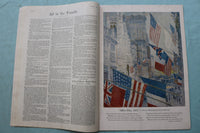 1918 AUGUST WOMAN'S HOME COMPANION MAGAZINE - GIRL ON WOODEN HORSE - E 24869