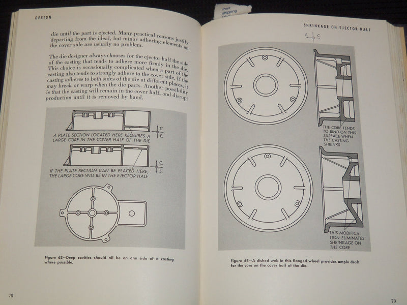 1948-1950 DESIGNING FOR ALCOA FORGINGS BOOKS LOT OF 2 - ALUMINUM CO. - KD 9505
