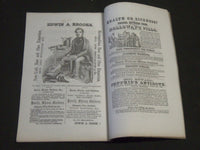 1856 THE UNITED STATES DEMOCRATIC REVIEW MAGAZINE LOT OF 6 ISSUES - WR 1276