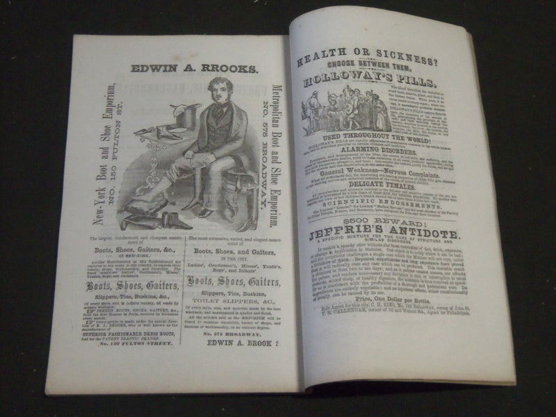 1856 THE UNITED STATES DEMOCRATIC REVIEW MAGAZINE LOT OF 6 ISSUES - WR 1276
