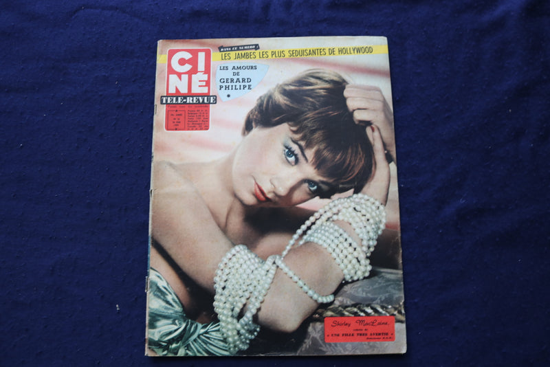 1959 JUNE 26 CINE REVUE MAGAZINE - SHIRLEY TEMPLE COVER - E 23467