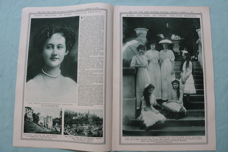 1915 MARCH 11 NEW YORK TIMES MID-WEEK PICTORIAL - HOLY MAN OF THE EAST - NP 9131