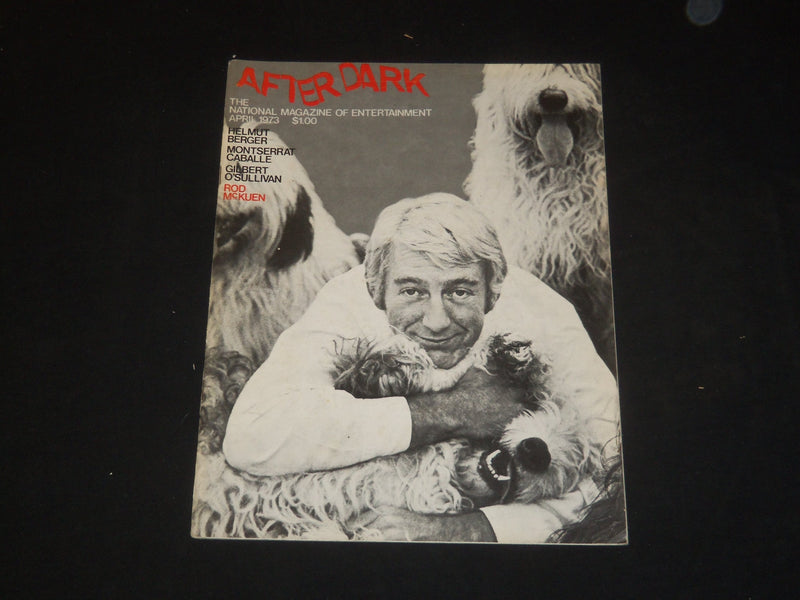 1973 APRIL AFTER DARK MAGAZINE - ROD MCKUEN COVER - SP 4060