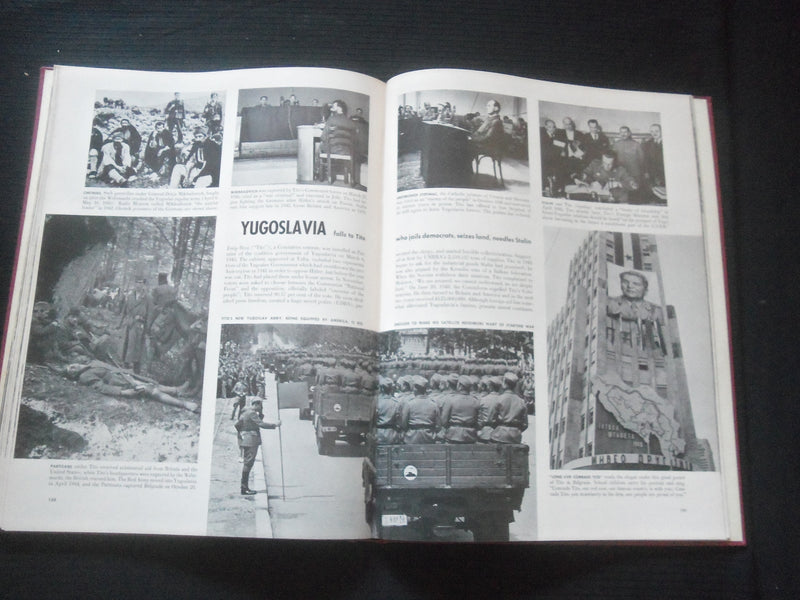 1951 SINCE STALIN - A PHOTO HISTORY OF OUR TIME HARDCOVER BOOK BY SHUB - R 737C