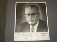 NEW HAMPSHIRE SENATOR NORRIS COTTON 8 X 10 AUTOGRAPHED PHOTO - J 4056