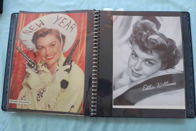 MOVIE STAR SCRAPBOOK - TYRONE POWER - NATALIE WOOD - E 26482