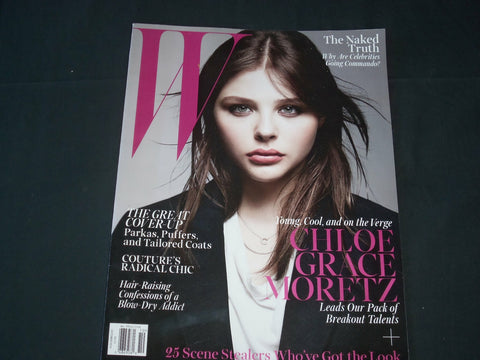 2013 OCTOBER W MAGAZINE - CHLOE GRACE MORETZ COVER- RC 1421