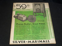 1932 JANUARY RADIO CALL BOOK & TECHNICAL REVIEW MAGAZINE NICE COVER - E 6302