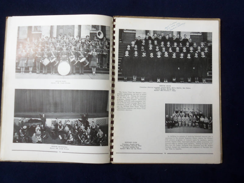 1943 THE PEABODY - PEABODY HIGH SCHOOL YEARBOOK - PITTSBURGH, PA - YB 3029