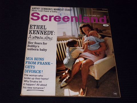 1968 NOVEMBER SCREENLAND PLUS TV LAND MAGAZINE - ETHEL KENNEDY - E 13552